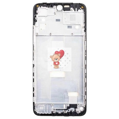 Рамка дисплея для Xiaomi Redmi 12 4G/Xiaomi 23053RN02Y (черная) (возможен дефект ЛКП)