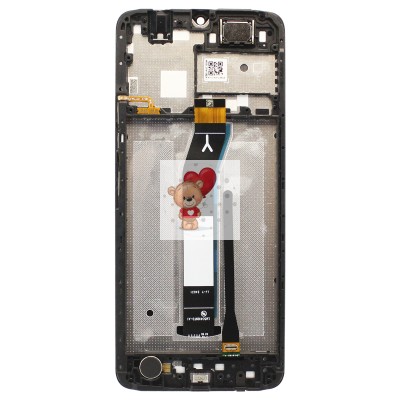 Рамка дисплея для Xiaomi Redmi A3x (Черная)