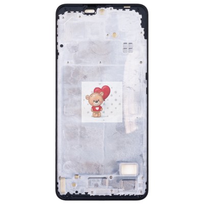 Рамка дисплея для Xiaomi Redmi Note 12 4G/Xiaomi 23021RAA2Y (черная) (возможен дефект ЛКП)