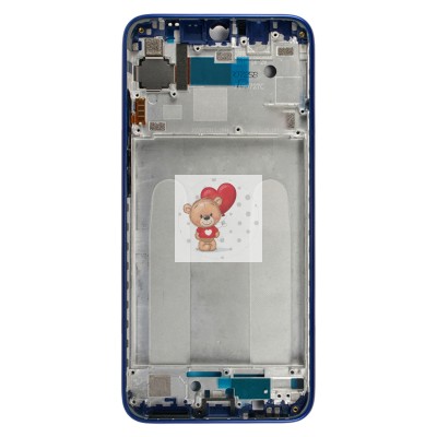 Рамка дисплея для Xiaomi Redmi Note 7 (синий)/Xiaomi Redmi Note 7 Pro (синий)