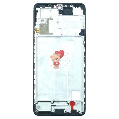 Рамка дисплея для Xiaomi Redmi Note 10 Pro (черная)