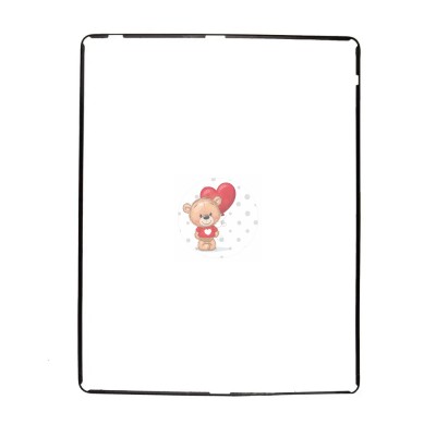 Рамка сенсорного экрана для Apple iPad 3/Apple iPad 4 (черная)