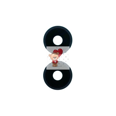 Стекло камеры для Infinix Hot 12 Pro (комплект 2 шт.) Черный