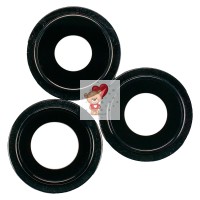 Стекло камеры для iPhone 12 Pro Max (комплект 3 шт.) Черный Стекло камеры для iPhone 12 Pro Max (комплект 3 шт.) Черный