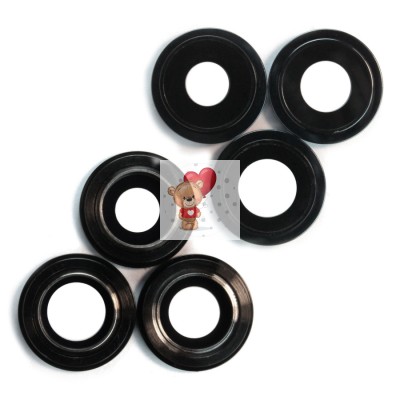 Стекло камеры для iPhone 12 Pro Max (комплект 3 шт.) Синий