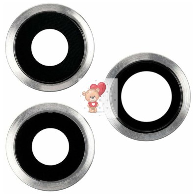 Стекло камеры для iPhone 14 Pro/iPhone 14 Pro Max (комплект 3 шт.) Белый