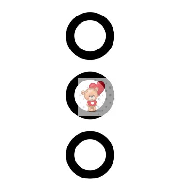 Стекло камеры для Samsung A245F Galaxy A24 4G Черный Стекло камеры для Samsung A245F Galaxy A24 4G Черный