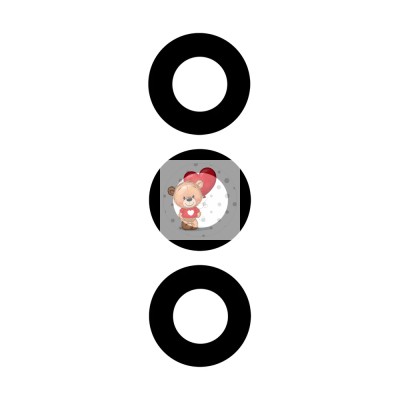 Стекло камеры для Samsung A556E Galaxy A55 5G (комплект 3 шт.) Черный Стекло камеры для Samsung A556E Galaxy A55 5G (комплект 3 шт.) Черный