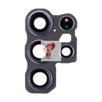 Стекло камеры для Samsung S928B Galaxy S24 Ultra в сборе с рамкой Черный