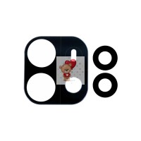 Стекло камеры для Tecno POP 7 Черный