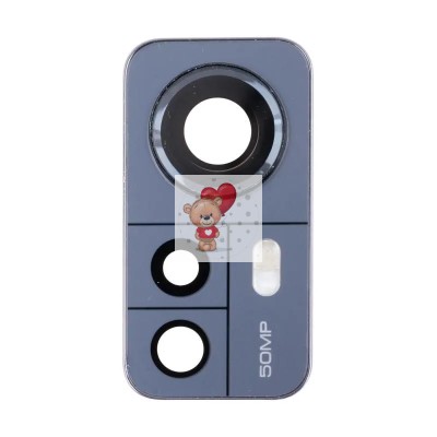 Стекло камеры для Xiaomi 12/Xiaomi 12X в сборе с рамкой Серый Стекло камеры для Xiaomi 12/Xiaomi 12X в сборе с рамкой Серый