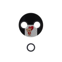 Стекло камеры для Xiaomi 13 Lite (комплект 2 шт.) Черный Стекло камеры для Xiaomi 13 Lite (комплект 2 шт.) Черный