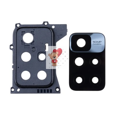 Стекло камеры для Xiaomi Redmi 10/Xiaomi Redmi 10 2022 в сборе с рамкой Черный Стекло камеры для Xiaomi Redmi 10/Xiaomi Redmi 10 2022 в сборе с рамкой Черный