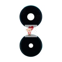 Стекло камеры для Xiaomi Redmi 14C/Xiaomi Poco C75 Черный