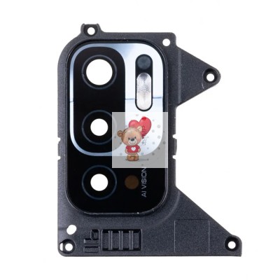 Стекло камеры для Xiaomi Redmi Note 10T/Xiaomi Redmi Note 10 5G в сборе с рамкой Черный Стекло камеры для Xiaomi Redmi Note 10T/Xiaomi Redmi Note 10 5G в сборе с рамкой Черный