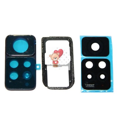 Стекло камеры для Xiaomi Redmi Note 11 Pro 4G в сборе с рамкой Черный Стекло камеры для Xiaomi Redmi Note 11 Pro 4G в сборе с рамкой Черный