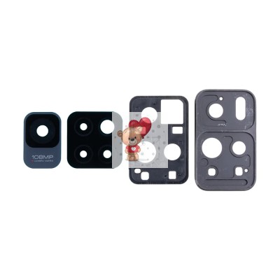 Стекло камеры для Xiaomi Redmi Note 11 Pro+ 5G в сборе с рамкой Черный Стекло камеры для Xiaomi Redmi Note 11 Pro+ 5G в сборе с рамкой Черный