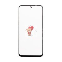 Стекло модуля для Infinix Hot 50 4G в сборе с OCA пленкой Черный - OR (Mitsubishi)