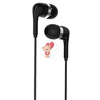 Гарнитура "3,5 мм" Jack Borofone BM39 (вакуумные) Черный Гарнитура "3,5 мм" Jack Borofone BM39 (вакуумные) Черный