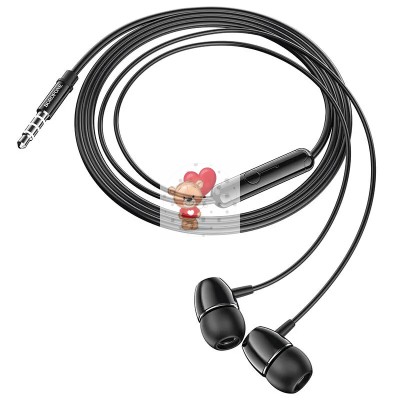 Гарнитура "3,5 мм" Jack Borofone BM57 (вакуумные) Черный Гарнитура "3,5 мм" Jack Borofone BM57 (вакуумные) Черный