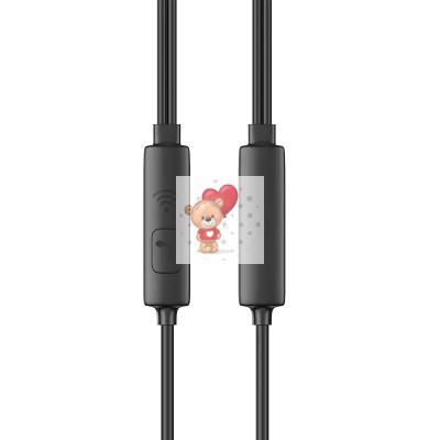 Гарнитура "3,5 мм" Jack Borofone BM61 (вакуумные) Черный Гарнитура "3,5 мм" Jack Borofone BM61 (вакуумные) Черный