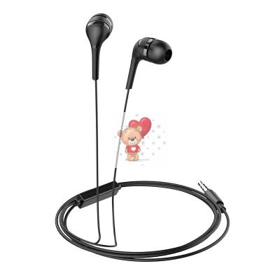 Гарнитура "3,5 мм" Jack Hoco M40 (вакуумные) Черный Гарнитура "3,5 мм" Jack Hoco M40 (вакуумные) Черный