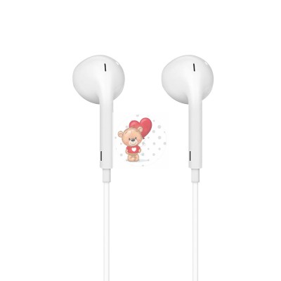 Гарнитура Lightning Hoco L7 Plus (вкладыши) Белый Гарнитура Lightning Hoco L7 Plus (вкладыши) Белый