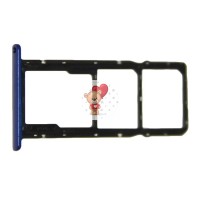 Лоток SIM для Huawei Honor 8A (синий) Лоток SIM для Huawei Honor 8A (синий)