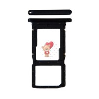 Лоток SIM для Huawei Honor 9X Premium (черный) Лоток SIM для Huawei Honor 9X Premium (черный)