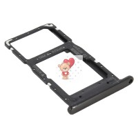 Лоток SIM для Huawei P Smart 2019 (черный) Лоток SIM для Huawei P Smart 2019 (черный)