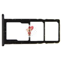Лоток SIM для Huawei Y6 2019 (черный) Лоток SIM для Huawei Y6 2019 (черный)