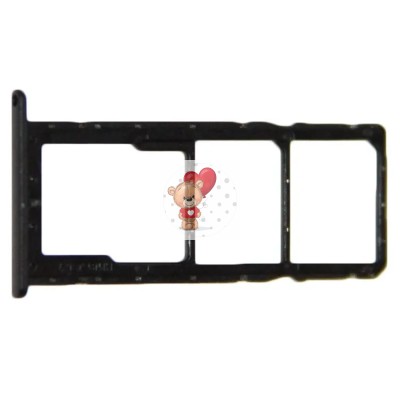 Лоток SIM для Huawei Y6 2019 (черный)