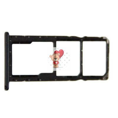 Лоток SIM для Huawei Y6 2019 (черный)