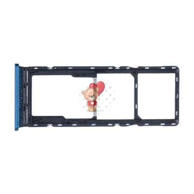 Лоток SIM для Infinix Hot 10 Play (X688C) (синий)