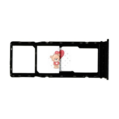 Лоток SIM для Infinix Smart 10 Plus Черный