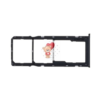 Лоток SIM для OPPO A15 (CPH2185)/OPPO A15s (CPH2179) (черный)