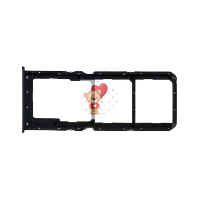 Лоток SIM для Realme C21 (RMX3201)/Realme Narzo 50i (RMX3235) (черный)