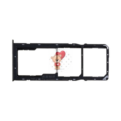 Лоток SIM для Realme C25s (RMX3195)/Realme C25 (RMX3191) (черный)
