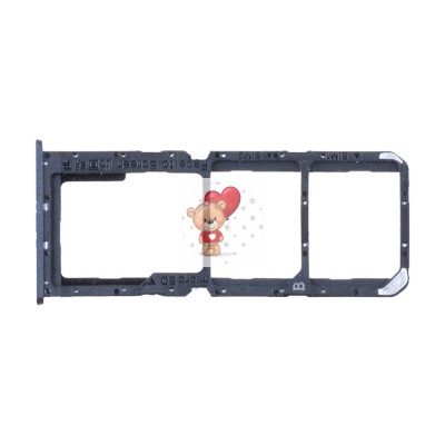 Лоток SIM для Realme C30 (RMX3581)/Realme Narzo 50i Prime (RMX3506) (черный)