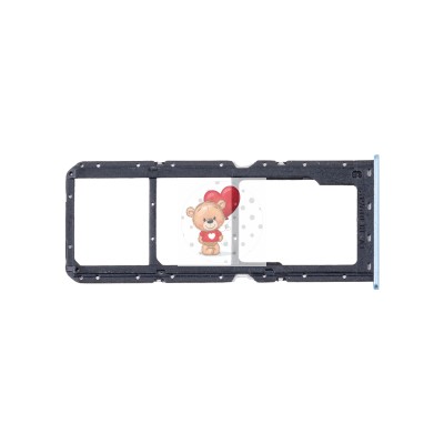 Лоток SIM для Realme Narzo 50A (RMX3430) (голубой)