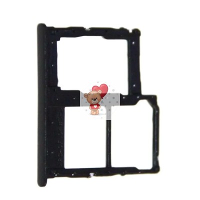 Лоток SIM для Samsung A013F Galaxy A01 Core (черный)