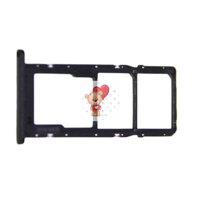 Лоток SIM для Samsung A025F Galaxy A02s (черный)
