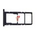 Лоток SIM для Samsung A025F Galaxy A02s (черный)