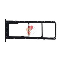 Лоток SIM для Samsung A035F Galaxy A03 (черный)