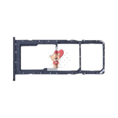 Лоток SIM для Samsung A037F Galaxy A03s (черный)