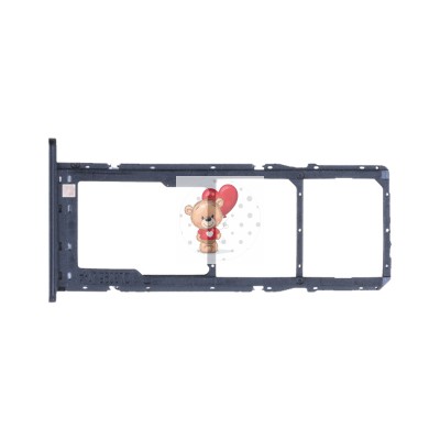 Лоток SIM для Samsung A037F Galaxy A03s (черный)