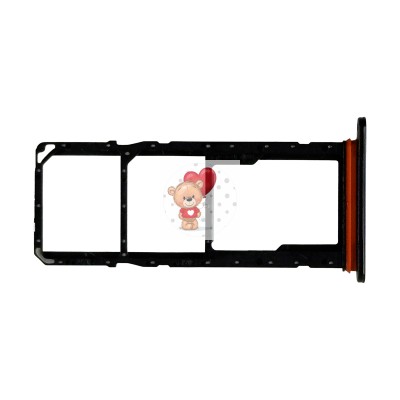 Лоток SIM для Samsung A075F Galaxy A07 Черный