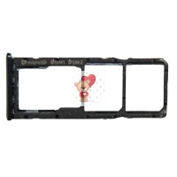 Лоток SIM для Samsung A125F Galaxy A12 (черный) Лоток SIM для Samsung A125F Galaxy A12 (черный)