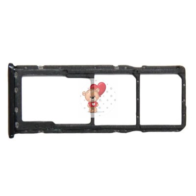 Лоток SIM для Samsung A125F Galaxy A12 (черный)