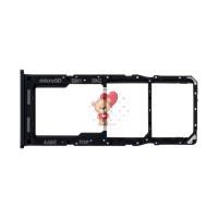 Лоток SIM для Samsung A127F Galaxy A12 Nacho (черный) Лоток SIM для Samsung A127F Galaxy A12 Nacho (черный)